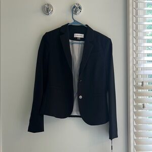 Calvin Klein Black Blazer Tailored Suit Jacket